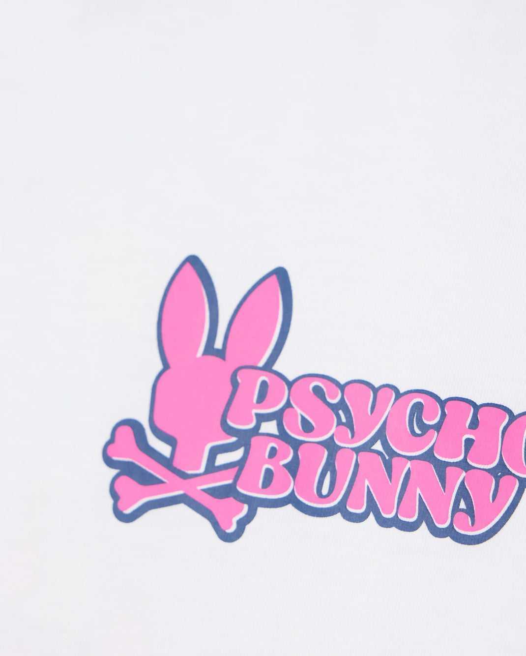 T Shirt Graphique Psycho Bunny Redland Graphic Tee Blanche Homme | VVN-70297230